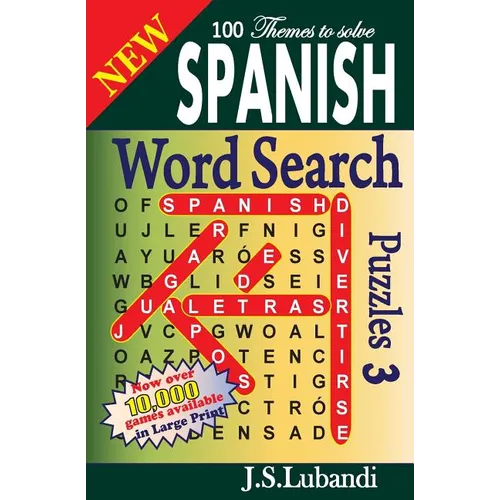 New Spanish Word Search Puzzles 3