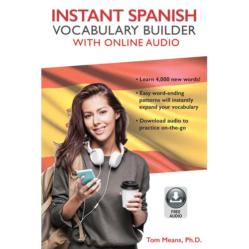 Instant Spanish Vocabulary Builder with Online Audio